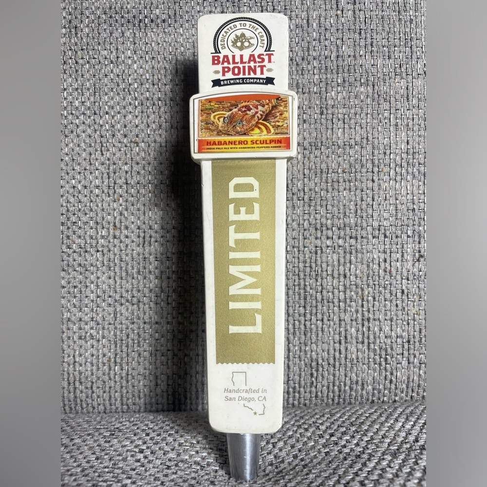 Ballast Point Brewing Tap Handle